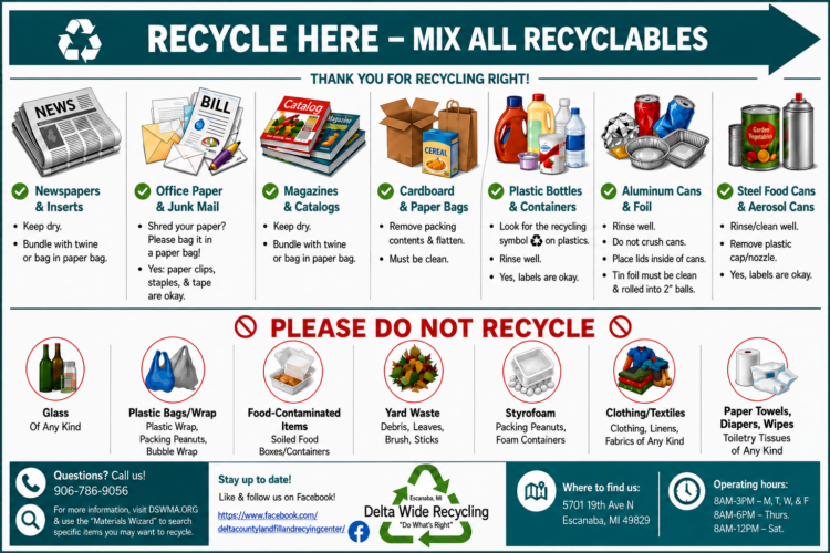 'We are grateful': Delta Wide Recycling thanks voters, looks to the future